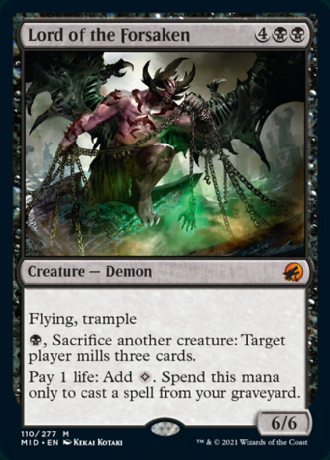 Lord of the Forsaken [Innistrad: Midnight Hunt] - Destination Retro