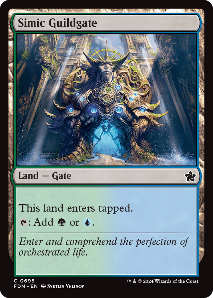 Simic Guildgate [Foundations] - Destination Retro