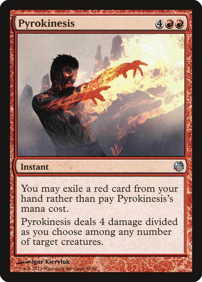 Pyrokinesis [Duel Decks: Heroes vs. Monsters] - Destination Retro