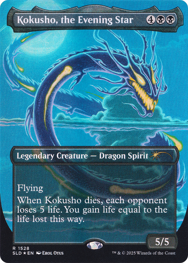 Kokusho, the Evening Star (Rainbow Foil) [Secret Lair Drop Series] - Destination Retro