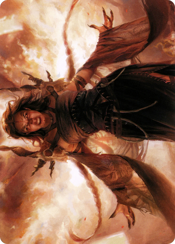 Dragon's Rage Channeler Art Card [Modern Horizons 2 Art Series] - Destination Retro