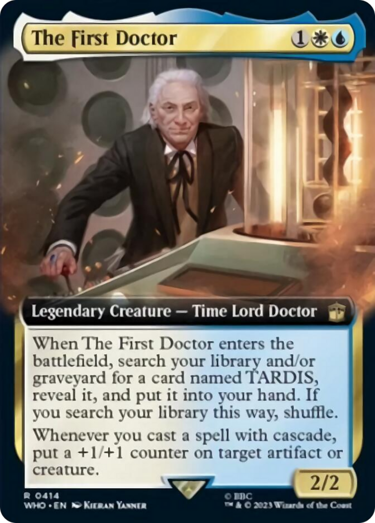 The First Doctor (Extended Art) [Doctor Who] - Destination Retro