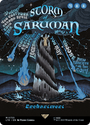 Storm of Saruman (Borderless Poster) [The Lord of the Rings: Tales of Middle-Earth] - Destination Retro