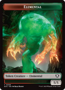 Elemental (0008) // Gnome Double-Sided Token [Edge of Eternities Commander Tokens] - Destination Retro
