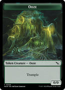 Ooze // A Mysterious Creature Double-Sided Token [Murders at Karlov Manor Tokens] - Destination Retro