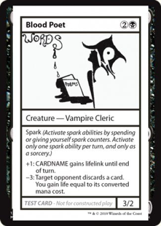 Blood Poet (2021 Edition) [Mystery Booster Playtest Cards] - Destination Retro