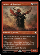 Avatar of Slaughter (Foil Etched) [Commander Masters] - Destination Retro