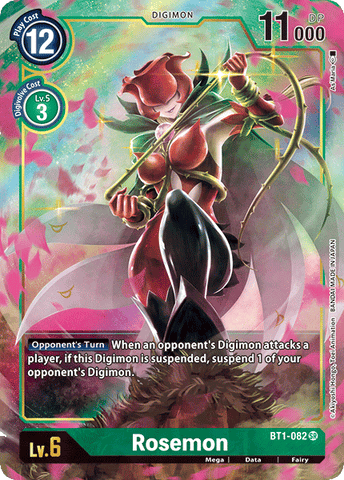 Rosemon [BT1-082] (Alternate Art) [Release Special Booster Ver.1.0] - Destination Retro