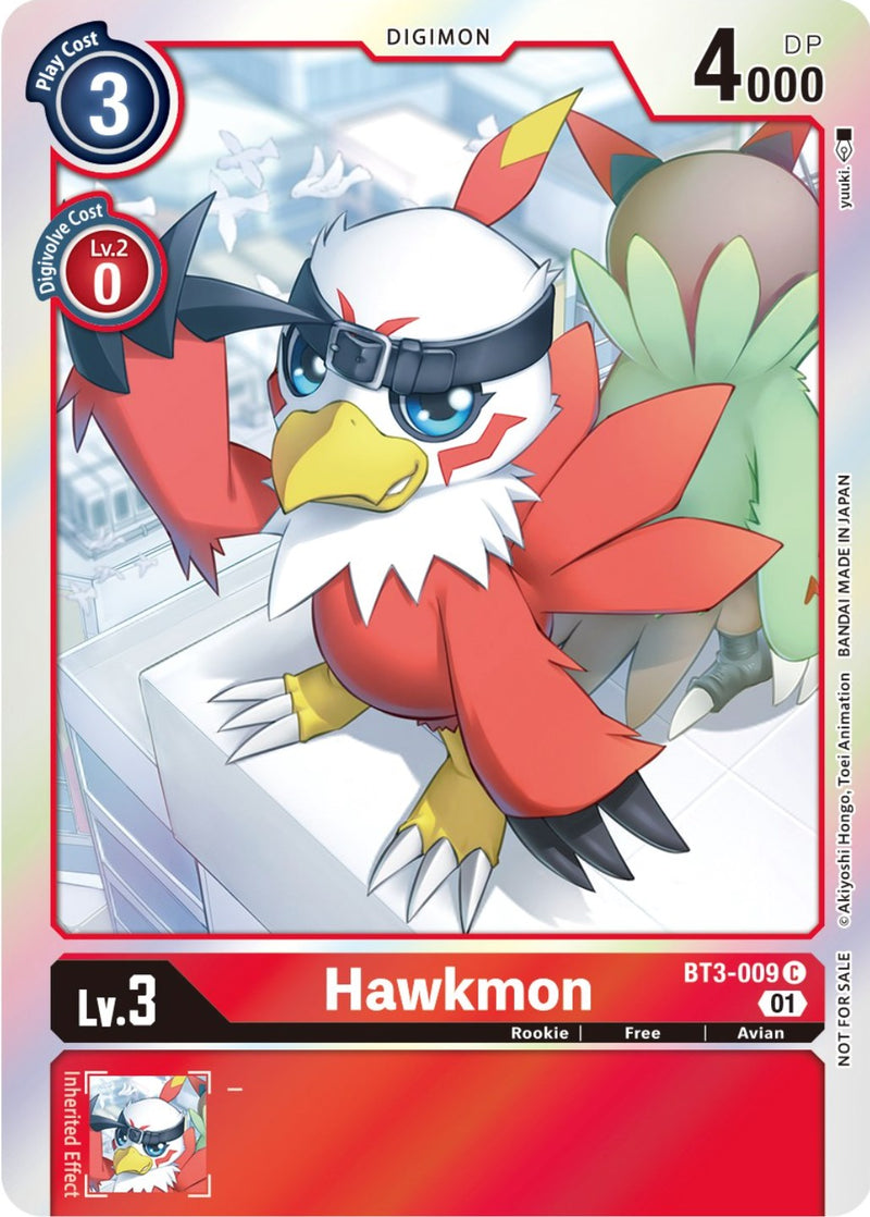 Hawkmon [BT3-009] (ST-11 Special Entry Pack) [Release Special Booster Promos] - Destination Retro