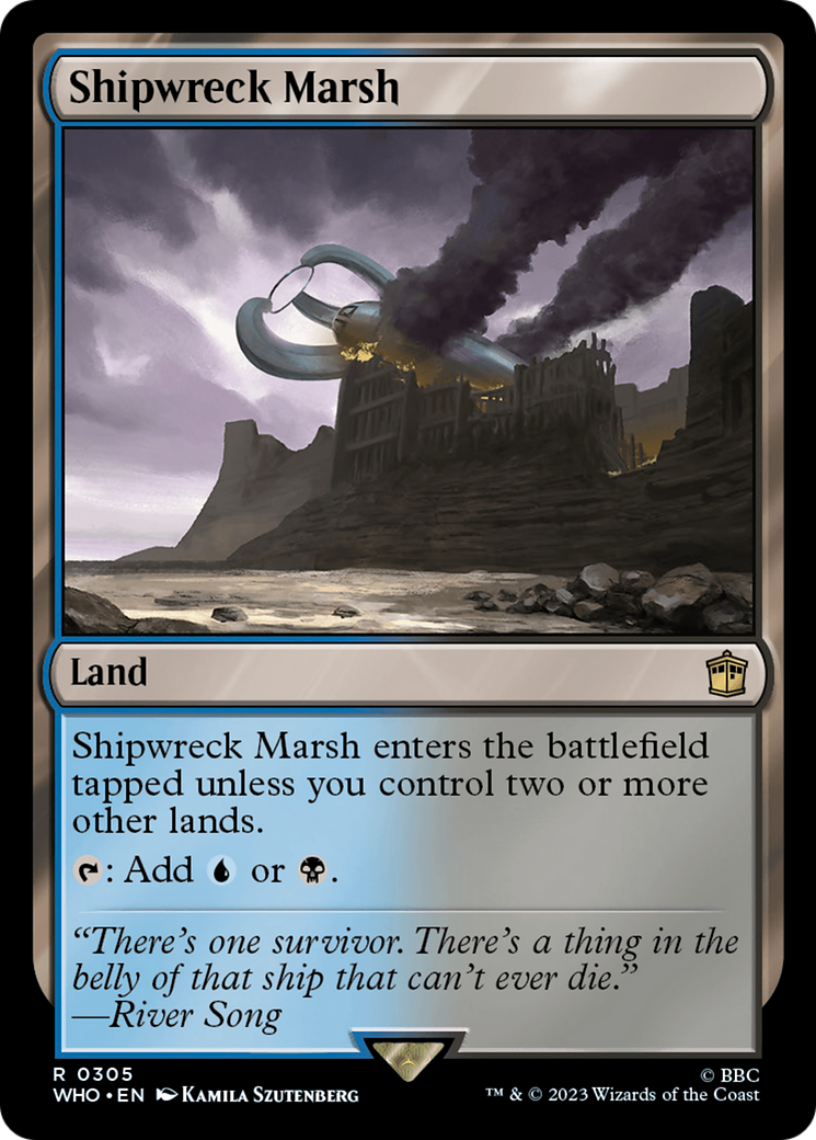 Shipwreck Marsh [Doctor Who] - Destination Retro
