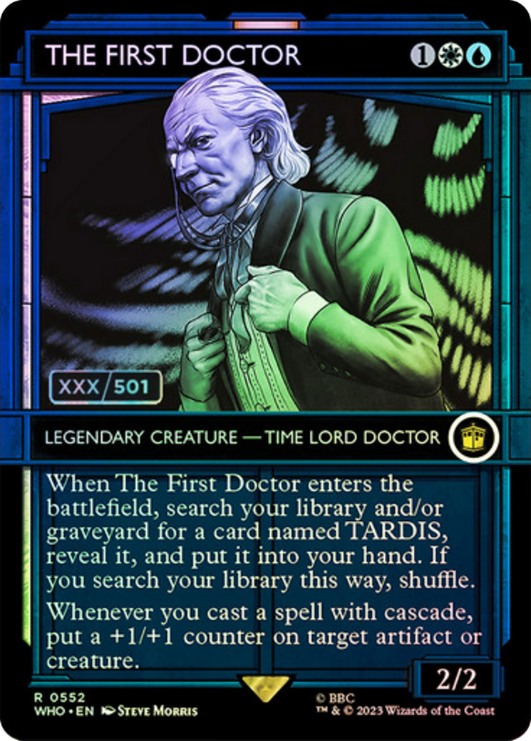 The First Doctor (Serial Numbered) [Doctor Who] - Destination Retro