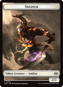 Goblin // Solider (0004) Double-Sided Token [Tarkir: Dragonstorm Commander Tokens] - Destination Retro