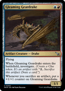 Gleaming Geardrake [Murders at Karlov Manor] - Destination Retro
