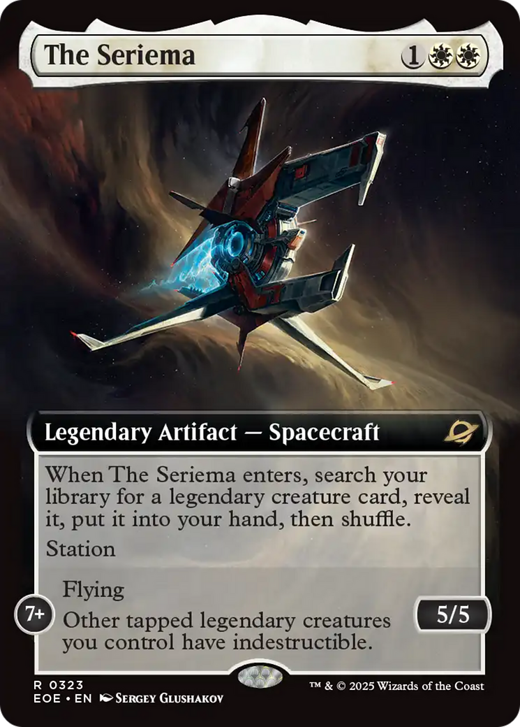 The Seriema (Extended Art) [Edge of Eternities] - Destination Retro