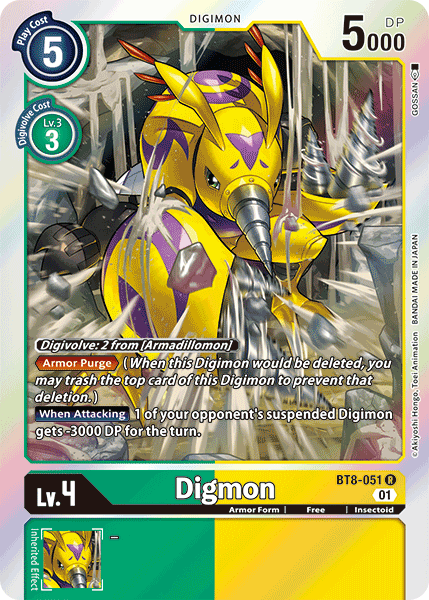 Digmon [BT8-051] [New Awakening] - Destination Retro