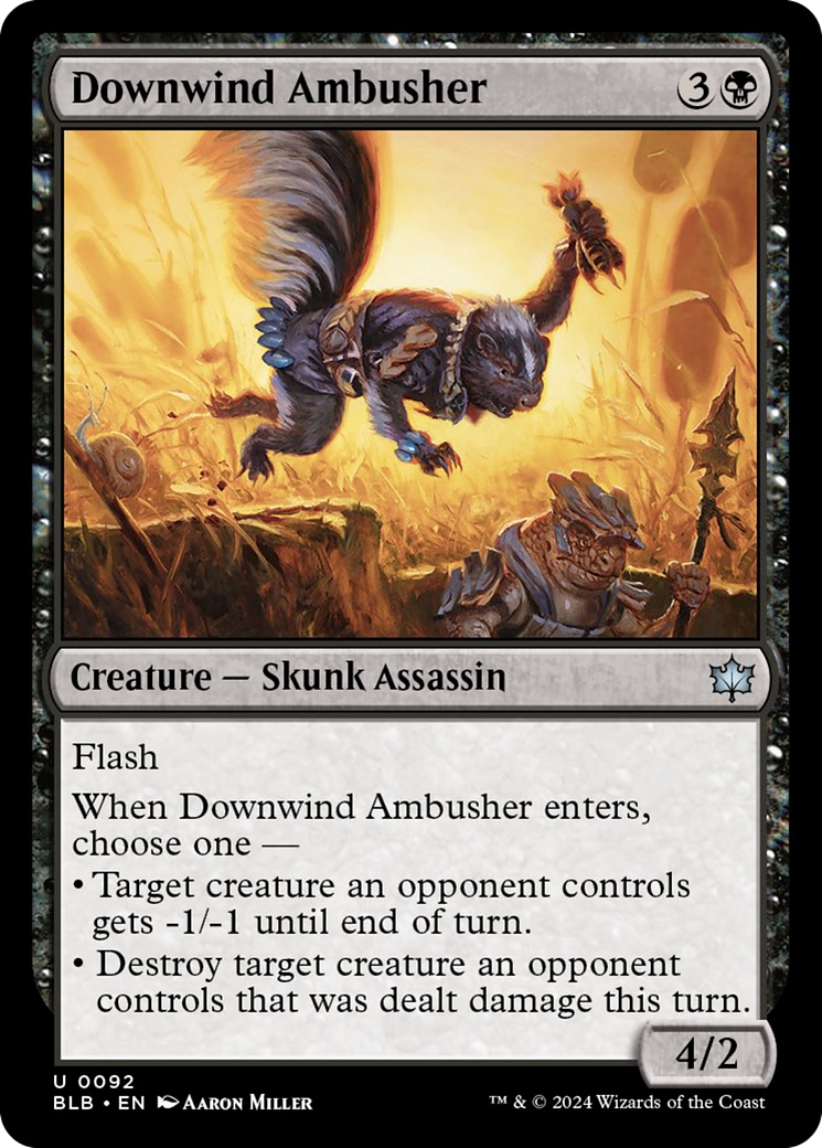 Downwind Ambusher [Bloomburrow] - Destination Retro