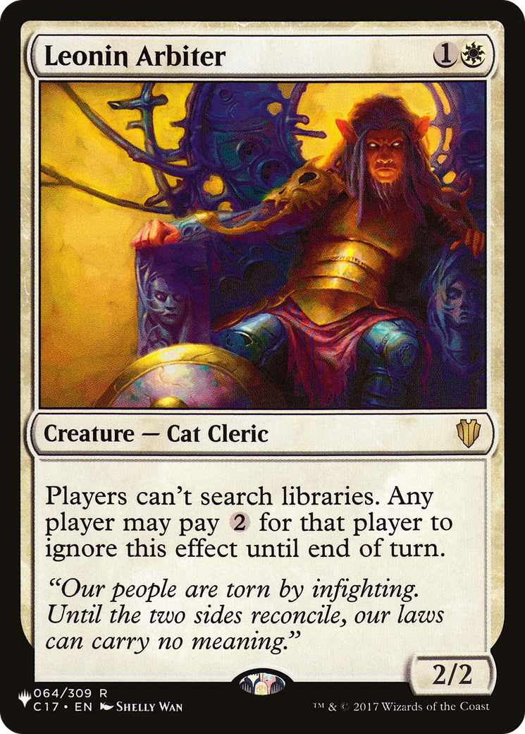 Leonin Arbiter [The List] - Destination Retro