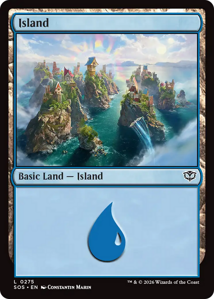 Island (0275) [Secrets of Strixhaven] - Destination Retro