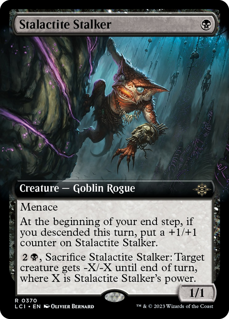 Stalactite Stalker (Extended Art) [The Lost Caverns of Ixalan] - Destination Retro