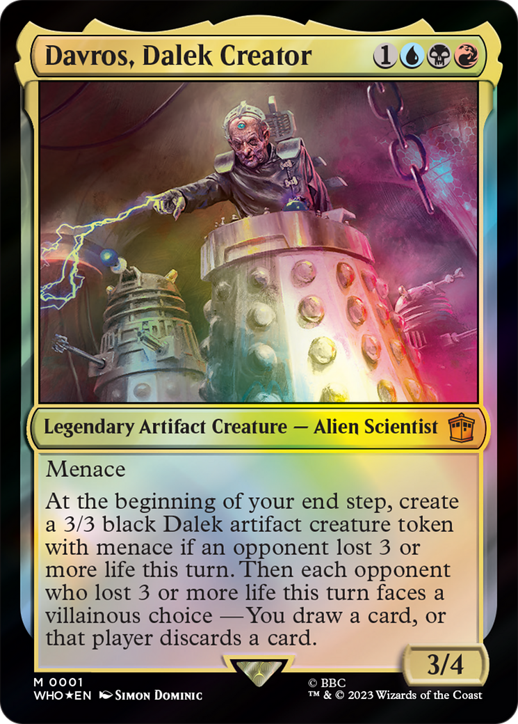 Davros, Dalek Creator [Doctor Who] - Destination Retro