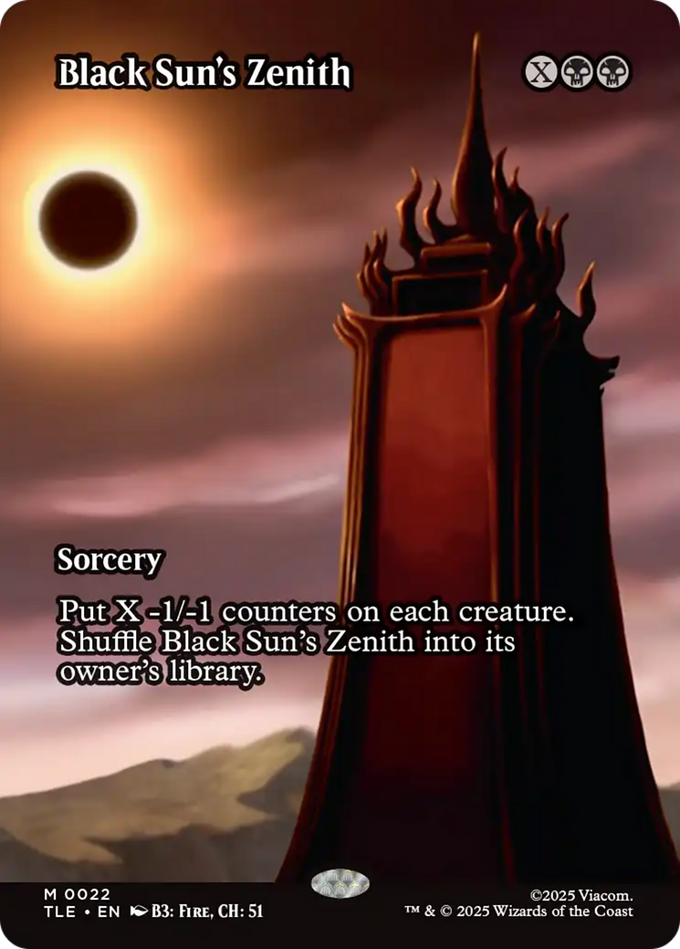 Black Sun's Zenith (Borderless) [Avatar: The Last Airbender: Eternal-Legal] - Destination Retro