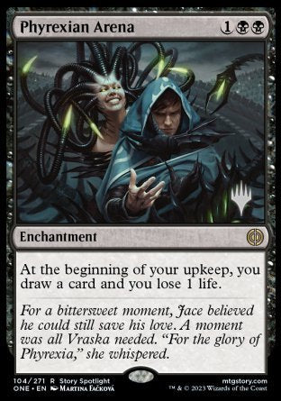 Phyrexian Arena (Promo Pack) [Phyrexia: All Will Be One Promos] - Destination Retro