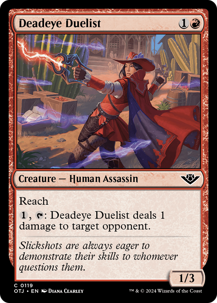 Deadeye Duelist [Outlaws of Thunder Junction] - Destination Retro