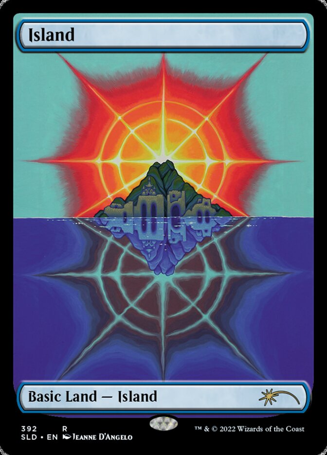 Island (392) [Secret Lair Drop Series] - Destination Retro
