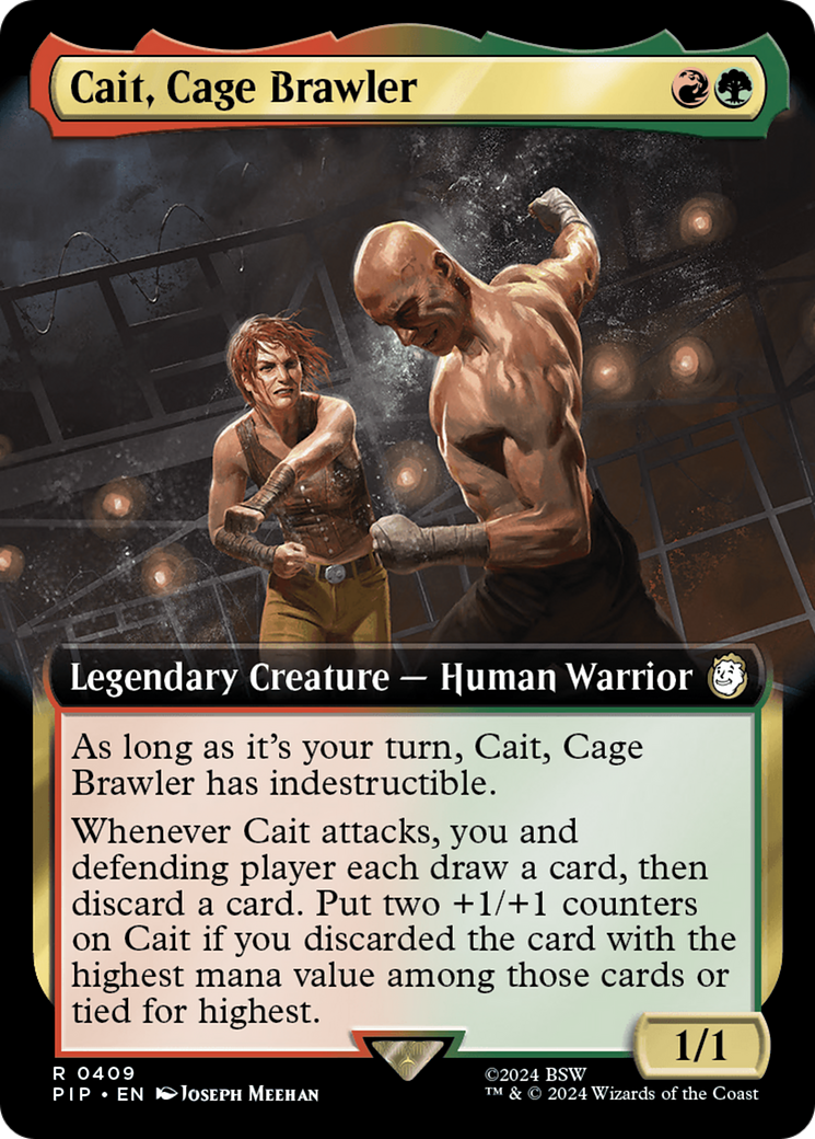 Cait, Cage Brawler (Extended Art) [Fallout] - Destination Retro