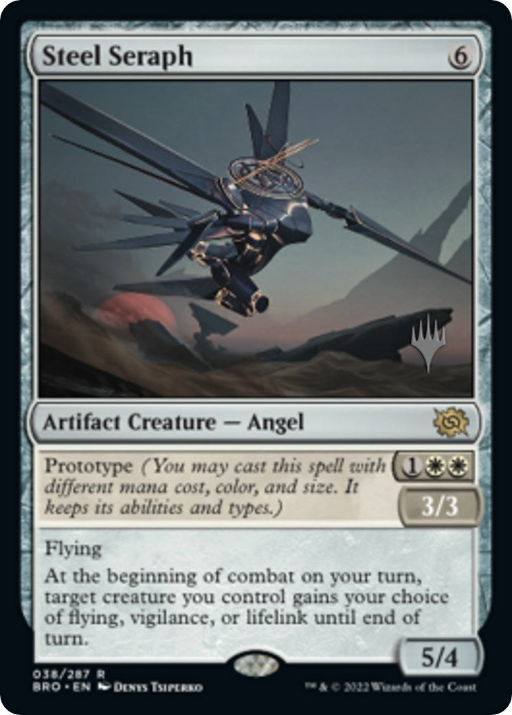 Steel Seraph (Promo Pack) [The Brothers' War Promos] - Destination Retro
