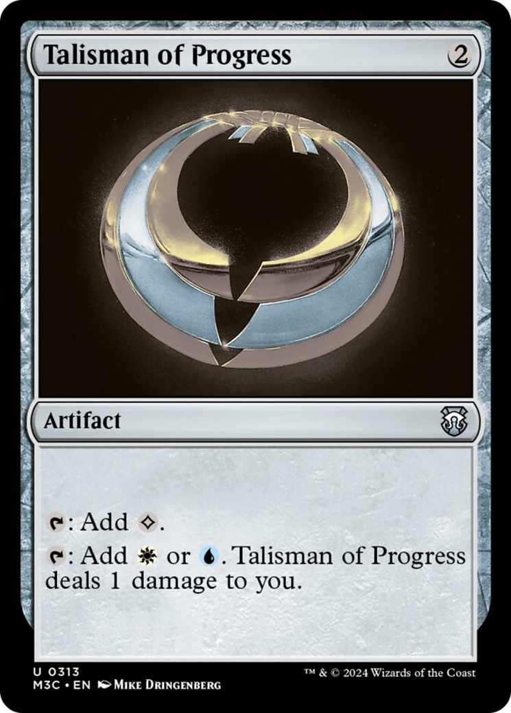 Talisman of Progress [Modern Horizons 3 Commander] - Destination Retro