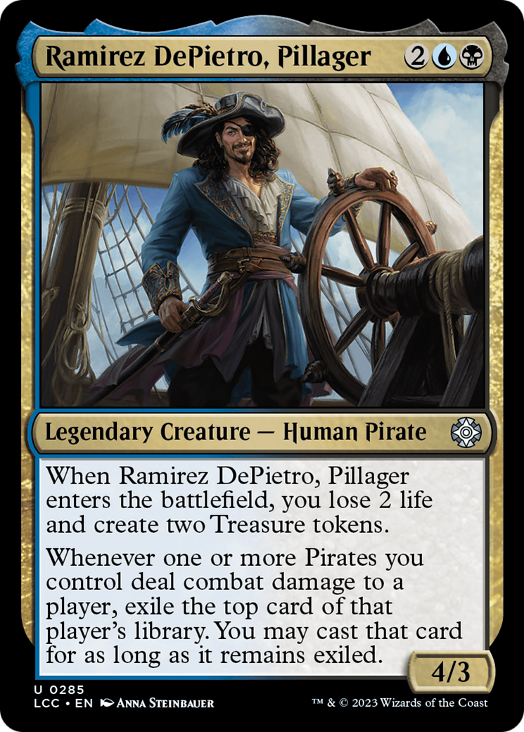 Ramirez DePietro, Pillager [The Lost Caverns of Ixalan Commander] - Destination Retro