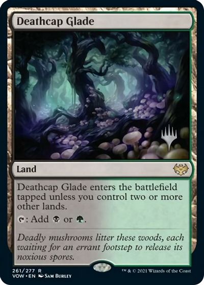 Deathcap Glade (Promo Pack) [Innistrad: Crimson Vow Promos] - Destination Retro