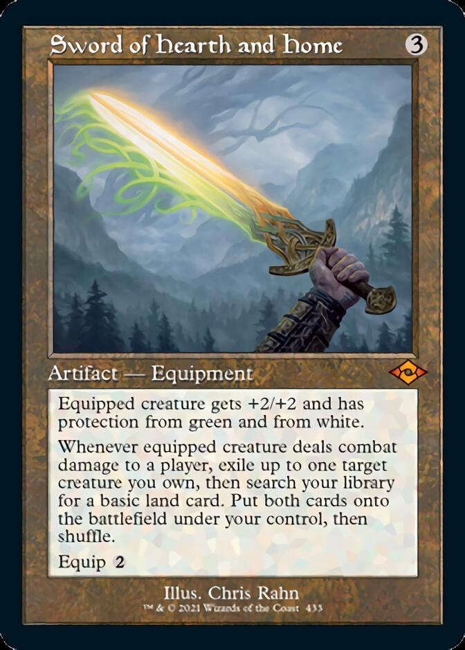 Sword of Hearth and Home (Retro Foil Etched) [Modern Horizons 2] - Destination Retro
