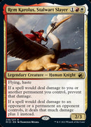Rem Karolus, Stalwart Slayer [Innistrad: Midnight Hunt] - Destination Retro
