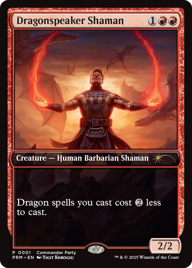 Dragonspeaker Shaman [Wizards Play Network 2025] - Destination Retro