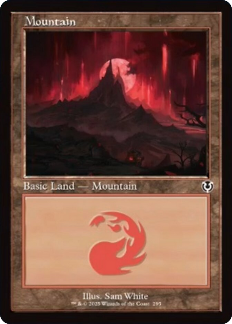 Mountain (295) (Retro Frame) [Innistrad Remastered] - Destination Retro