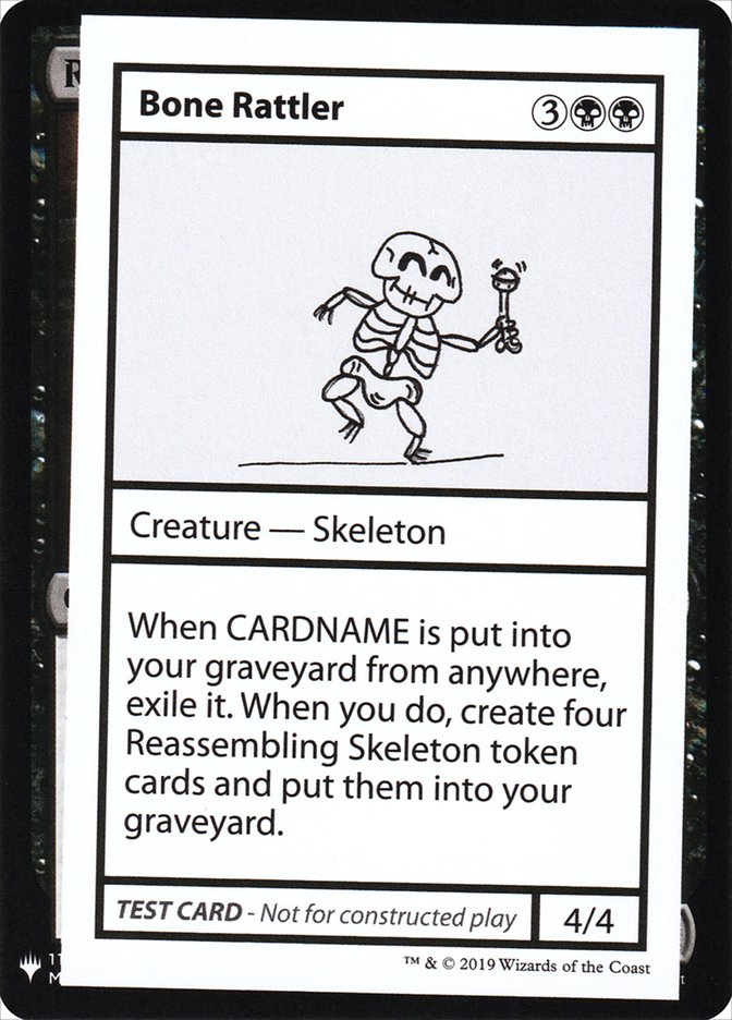 Bone Rattler [Mystery Booster Playtest Cards] - Destination Retro