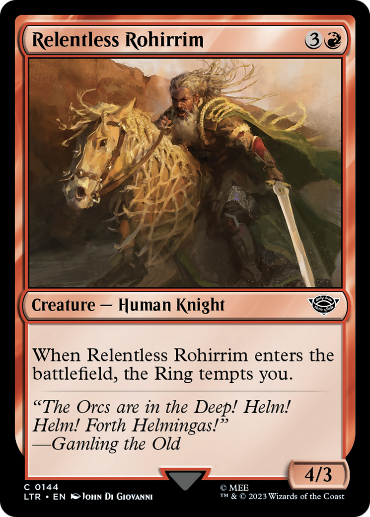 Relentless Rohirrim [The Lord of the Rings: Tales of Middle-Earth] - Destination Retro
