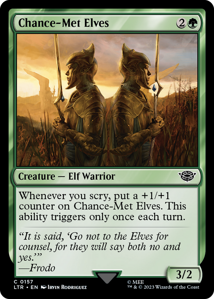 Chance-Met Elves [The Lord of the Rings: Tales of Middle-Earth] - Destination Retro