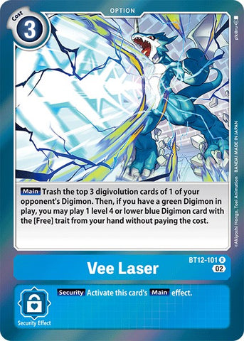 Vee Laser [BT12-101] [Across Time] - Destination Retro