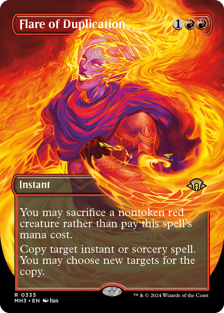 Flare of Duplication (Borderless) [Modern Horizons 3] - Destination Retro
