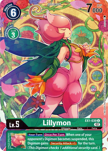 Lillymon [EX1-039] (Digimon Illustration Competition Promotion Pack) [Classic Collection Promos] - Destination Retro