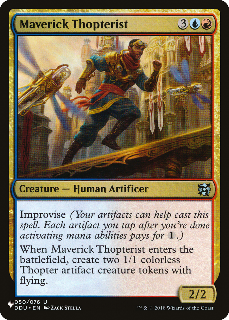 Maverick Thopterist (DDU) [The List] - Destination Retro