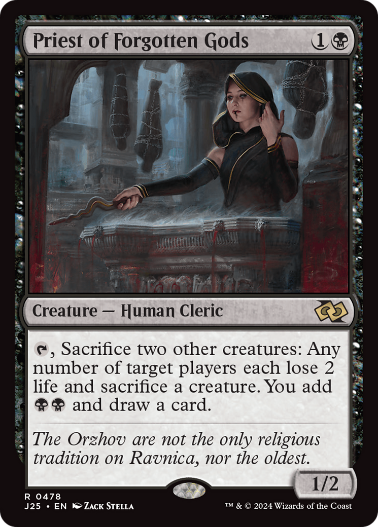 Priest of Forgotten Gods [Foundations Jumpstart] - Destination Retro