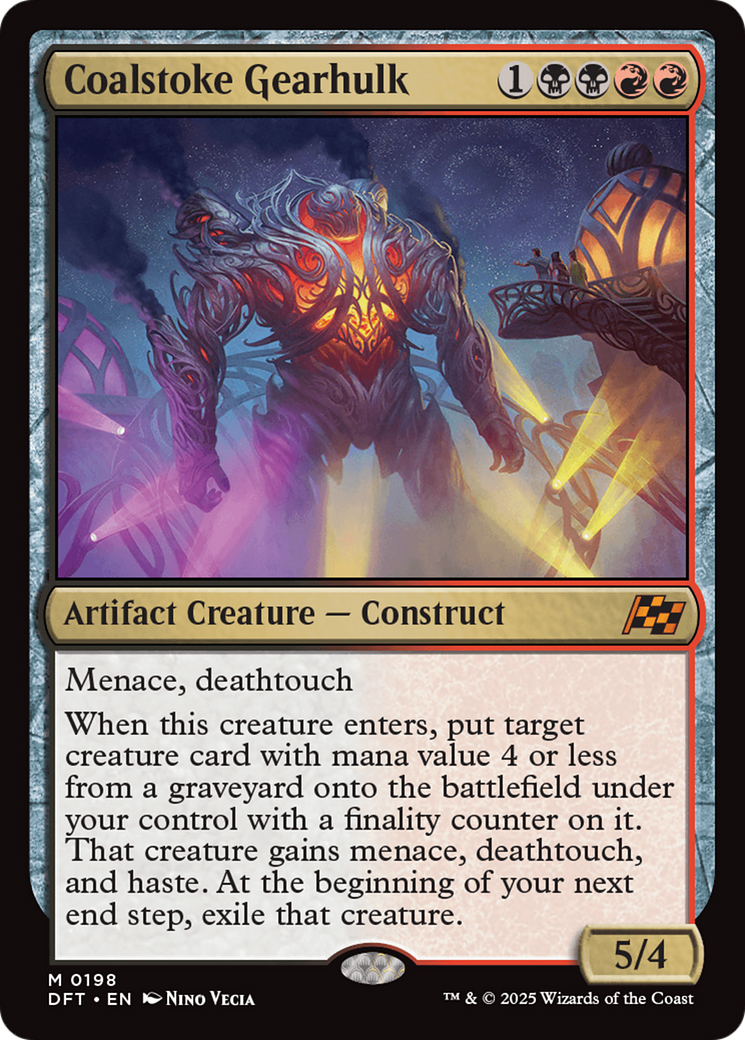 Coalstoke Gearhulk [Aetherdrift] - Destination Retro