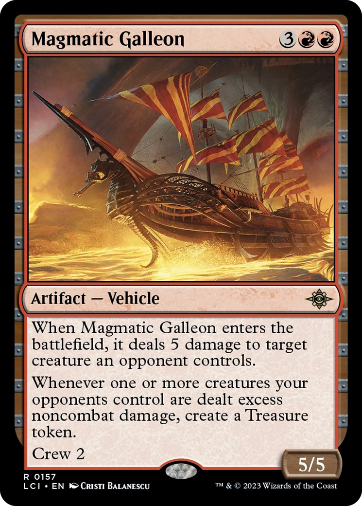 Magmatic Galleon [The Lost Caverns of Ixalan] - Destination Retro