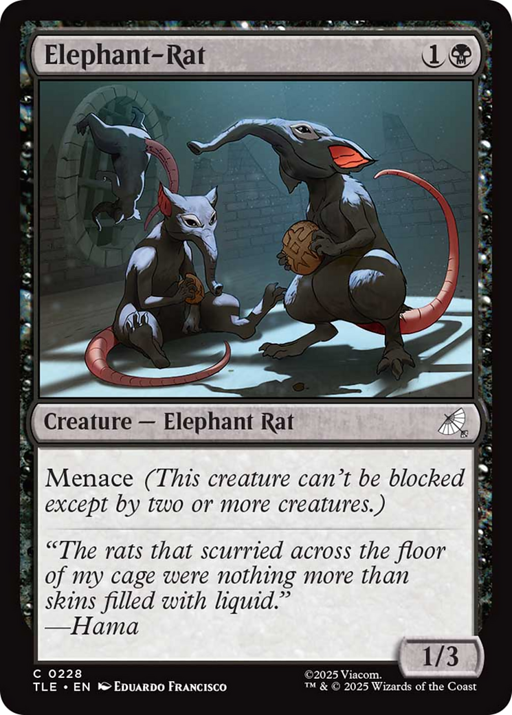 Elephant-Rat [Avatar: The Last Airbender: Eternal-Legal] - Destination Retro