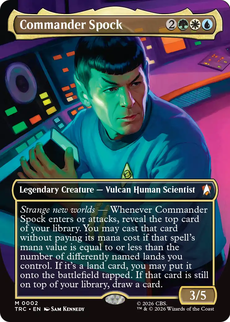 Curzon Dax, Bound by Blood (Extended Art) [Star Trek Commander] - Destination Retro