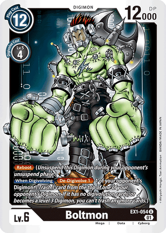 Boltmon [EX1-054] [Classic Collection] - Destination Retro